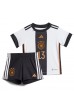 Tyskland Thomas Muller #13 Babyklær Hjemme Fotballdrakt til barn VM 2022 Korte ermer (+ Korte bukser)
